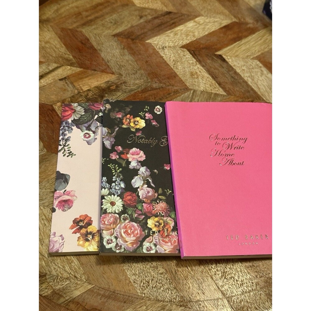 3 Hardcover mini Journals-